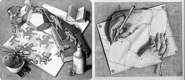 Foto: wikimedia.org, M. C. Escher/ wikimedia.org, M. C. Escher