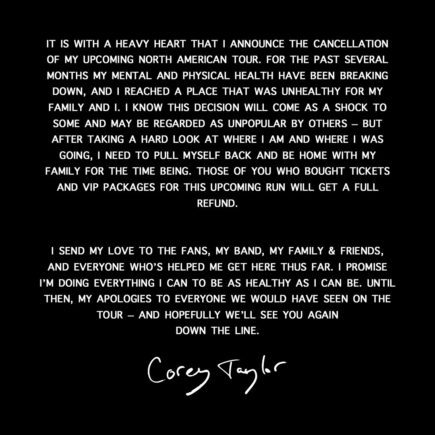 Letter written with white letters on black background in two paragraphs digitally, hand signes.